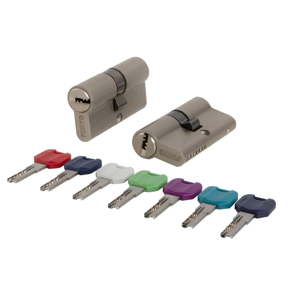 Фото Цилиндровый механизм MaxPro7000Key60mm(25+10+25) SN никель 7key