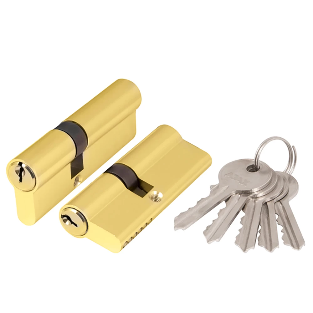 Фото Цилиндровый механизм (AX100/60) AX1000Key60 (25+10+25) PB латунь