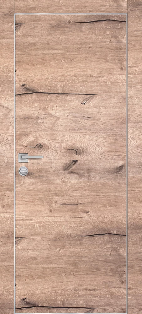 Фото Межкомнатная дверь PX-1 AL кромка с 4-х ст. Дуб пацифик