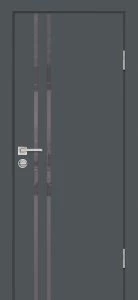 Межкомнатная дверь P-11 Графит матовый