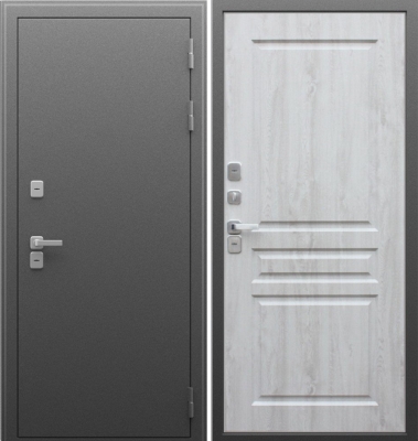 Дверь Сибирь Терморазрыв 3К Сосна Белая